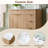 36" Freestanding Bathroom Vanity With Ceramic Sink-1809258603