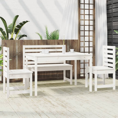 Rectangular 4 - Person 121cm Long Dining Set