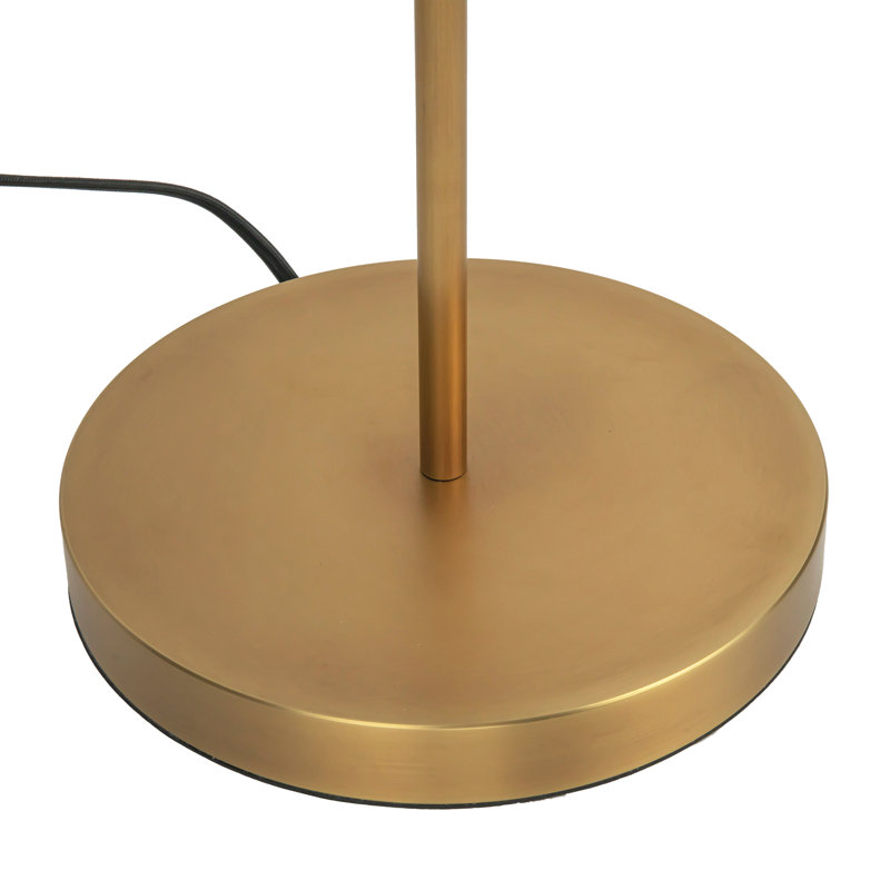 Astrid LED Floor Lamp, Vintage Brass