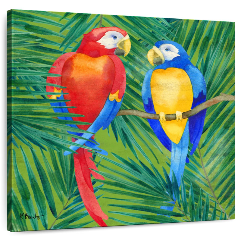 Brampt Amazon Birds, 24" H x 24" W