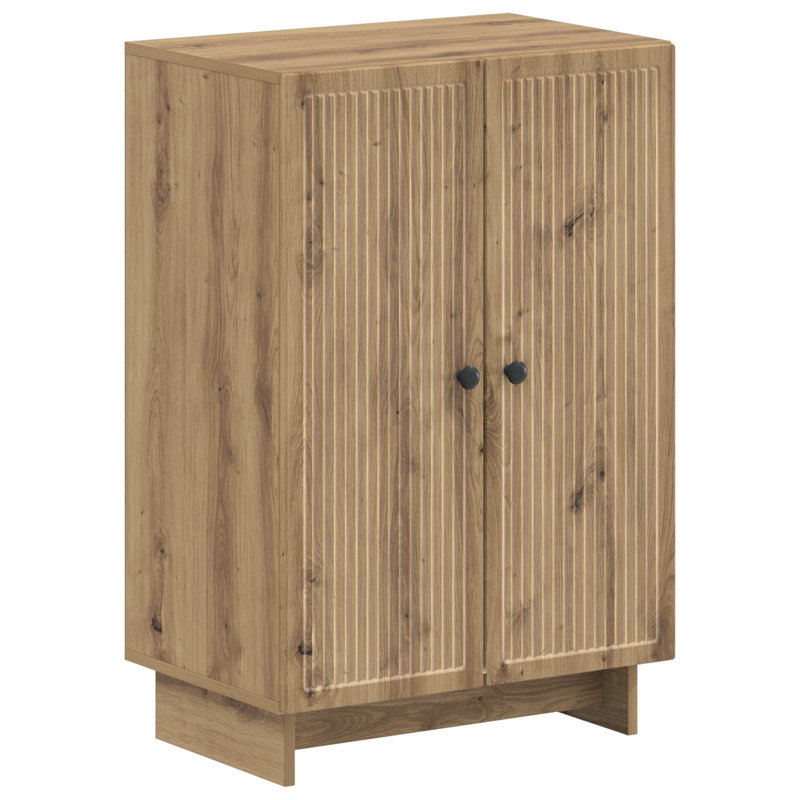 Shoe Storage, 90 cm H x 59.5 cm W x 39.5 cm D, Artisan Oak