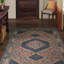 Gris oriental/vert Tapis décoratif Shantae-962262177