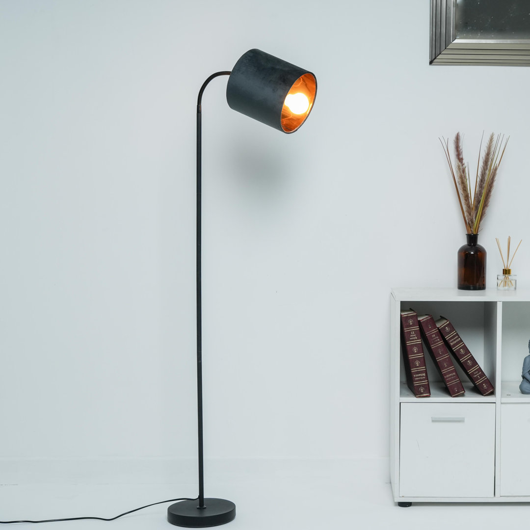 Giovoni 173cm Black Arched Floor Lamp