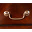 Bureau de direction Penhurst - Cuir brun-1162860542