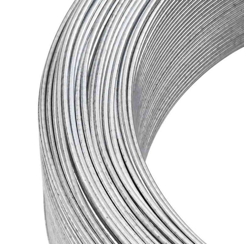 Abeilles Dakota Fields Metal Hardware, 25000cm W x 0.38cm D, Silver