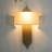 Fikir 2-Light Flush Mounted Fabric Sconce
