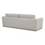 Canapé rembourré 99 "gris brume Kano