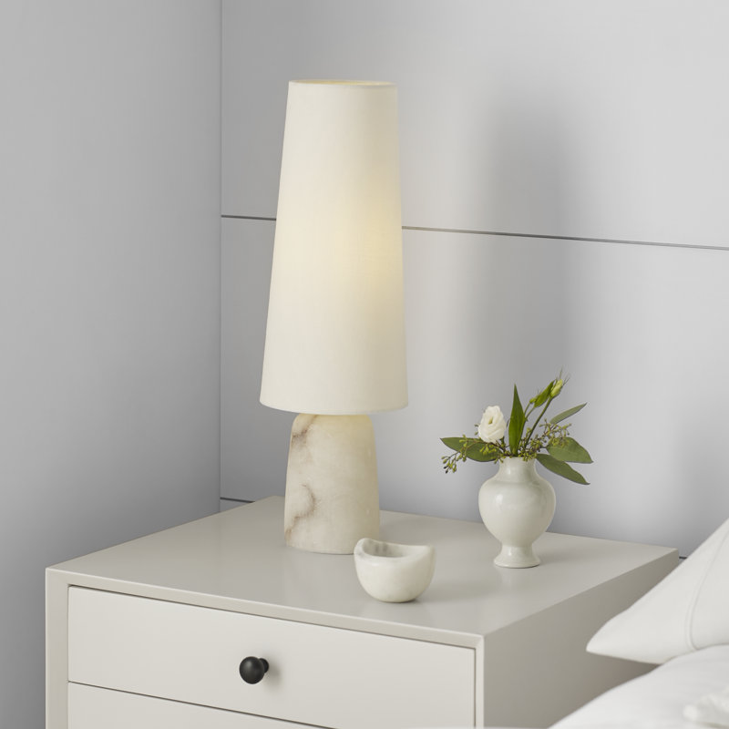 Thomas O'Brien Jinny Medium Table Lamp, Alabaster
