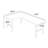 Walnut L-Shaped Solid Wood desk-111069093-111069092