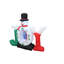 Décoration gonflable boule de neige 4 pi Joy Snowman