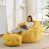 Fausse fourrure orange