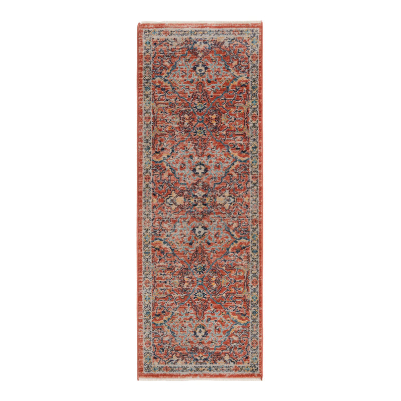 Alkire Floral Indoor Rug, Runner 2' x 5'11"