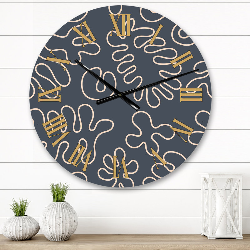 Horloge murale minimaliste, Moyenne
