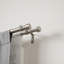 Cappa Drapery Solutions Adjustable 1" Steel Double Curtain Rod Set-1843790200-1843790202
