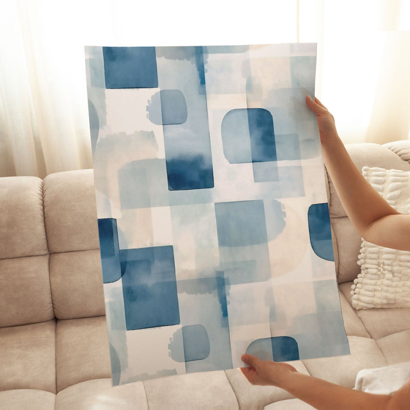 «Abstract Abstract Scandinavian Dreams IV», reproduction d'art non encadrée, H 7 po x l 5 po
