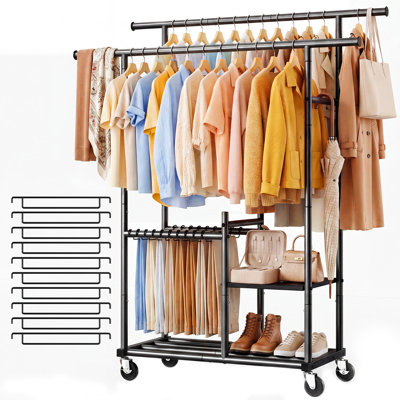 112.5cm Adjustable Clothing Rack
