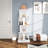 4 Tier Rotating Bookshelf, 360° Revolving Bookcase Rotating Stackable Shelves Floor-Standing Storage Display Rack Used In Bedrooms Living Rooms Study Office