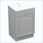Meuble-lavabo de salle de bain avec lavabo, meuble-lavabo avec tablette de porte et tablette réglable (robinet non inclus)-1055192154