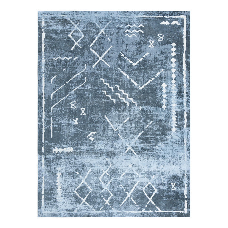 Eudora Geometric Indoor Rug, Rectangle 9' x 12'