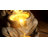 Outdoor Sculptural Fountain with Lights
