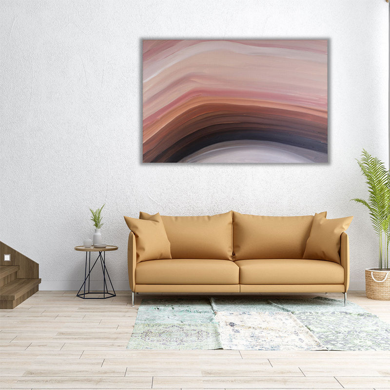 Organic Caves - reproduction d'art sur toile, H 24 po x l 36 po