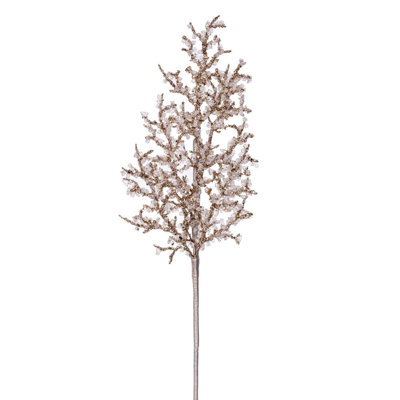 Vickerman 22" Artificial White Ice Spray 3/Bag.