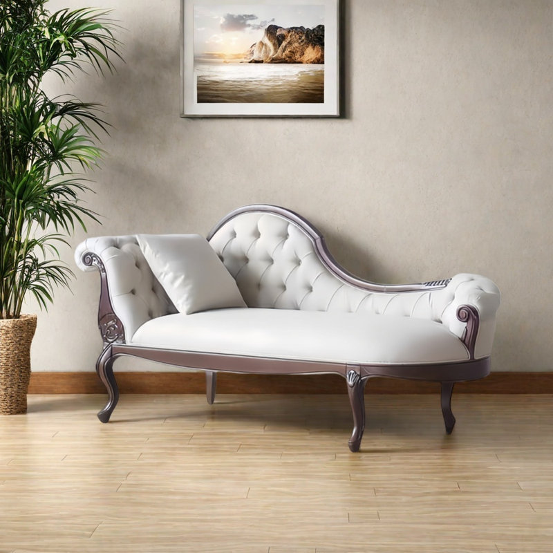 Chaise de loisir en bois de bouleau de haute qualité, Orienté à gauche (vu de face)