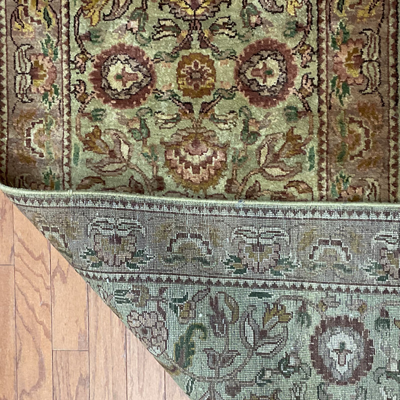 Chemin de table en laine Oushak fait à la main Herat