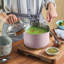 Kitchenaid Color-Finished Stainless Steel 3-Ply Base Cookware Set, 11-Piece, Agave-1126037820