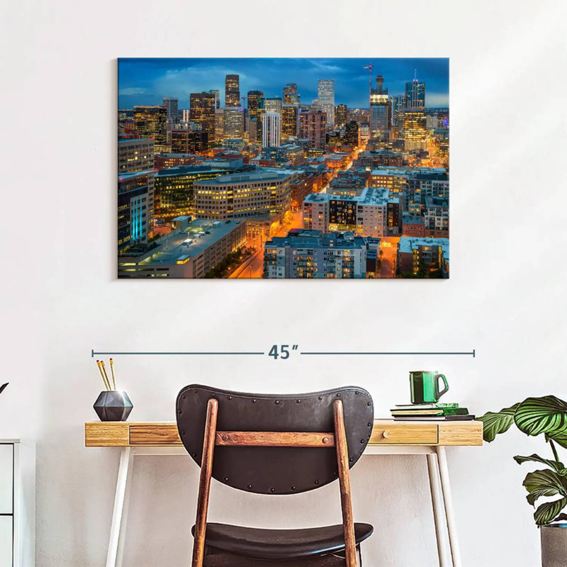 Kavia Denver Blue Hour, H 26 po x l 39 po