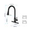 Robinet de cuisine avec douchette extractible-117237842