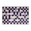 Tapis intérieur / extérieur mauve à carreaux-560376436