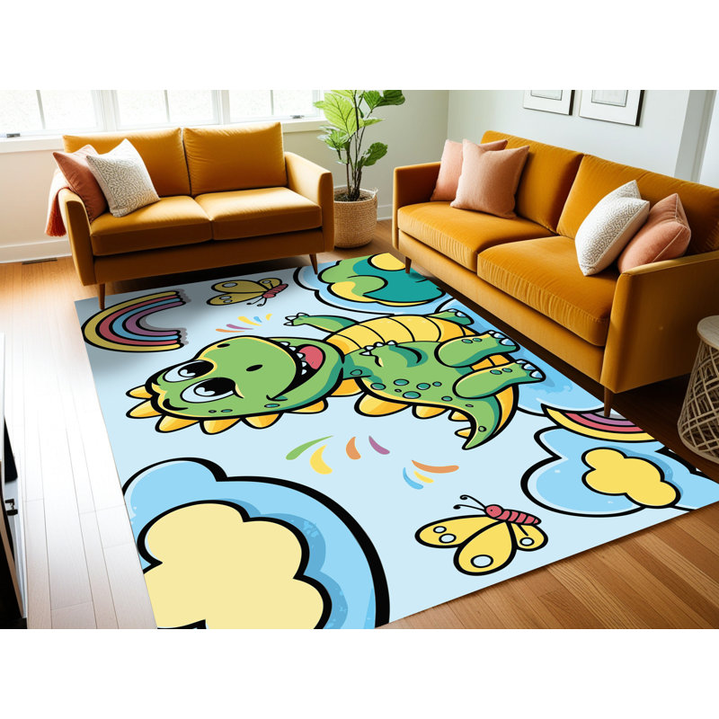 Tapis lavable pour animaux Zoomie Kids, Rectangulaire 2 pi x 3 pi