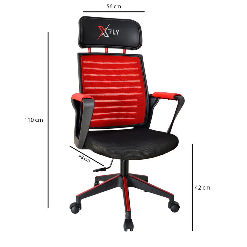 Fauteuil de jeu Oyuncu, Rouge / noir