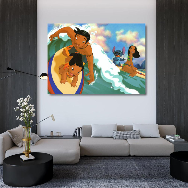Disney - Lilo's Surfing Adventure, H 35 po x l 48 po