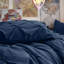 Microfiber Pintuck Duvet Cover Set – 2 Pillowcases-124003286-124003293