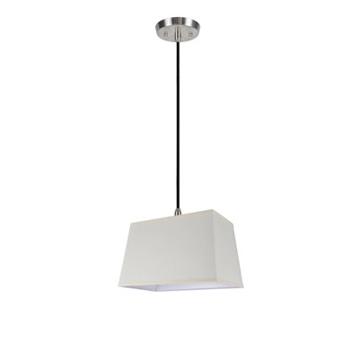 Luminaire carré/rectangulaire simple 1 lumières Andres