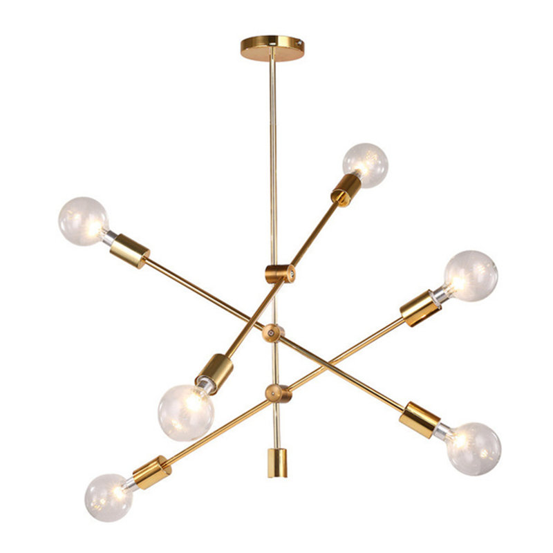 Lustre à 6 lumières Akerra