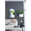 24 "x 36" miroir arqué noir avec cadre en métal pour la construction de vestibule de chambre à coucher de salon