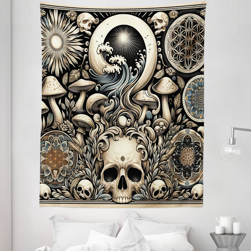 Tapisserie en microfibre, H 88 po x l 68 po