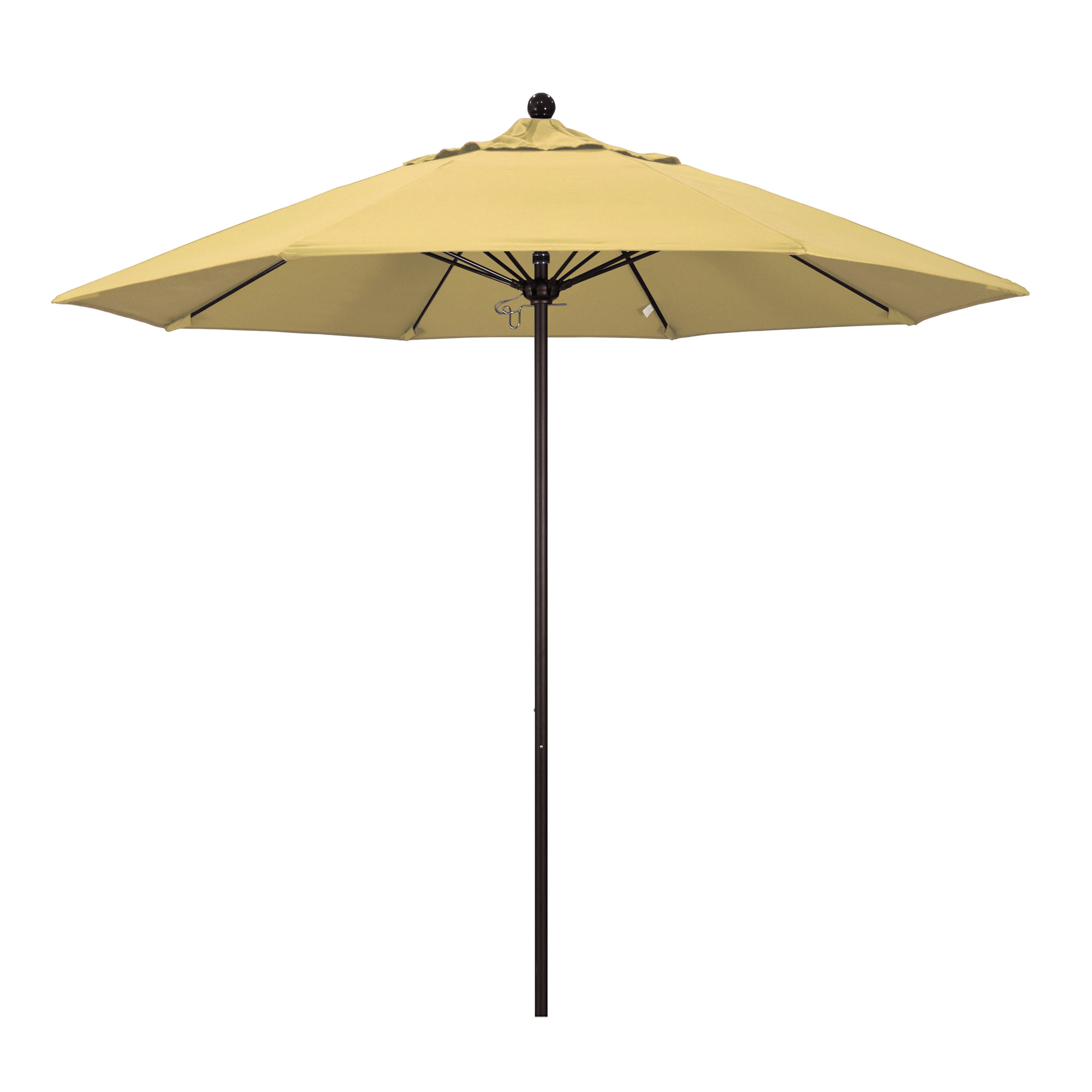Hibo 108'' Sunbrella® Outdoor Umbrella, Canvas Wheat Sunbrella® Canvas
