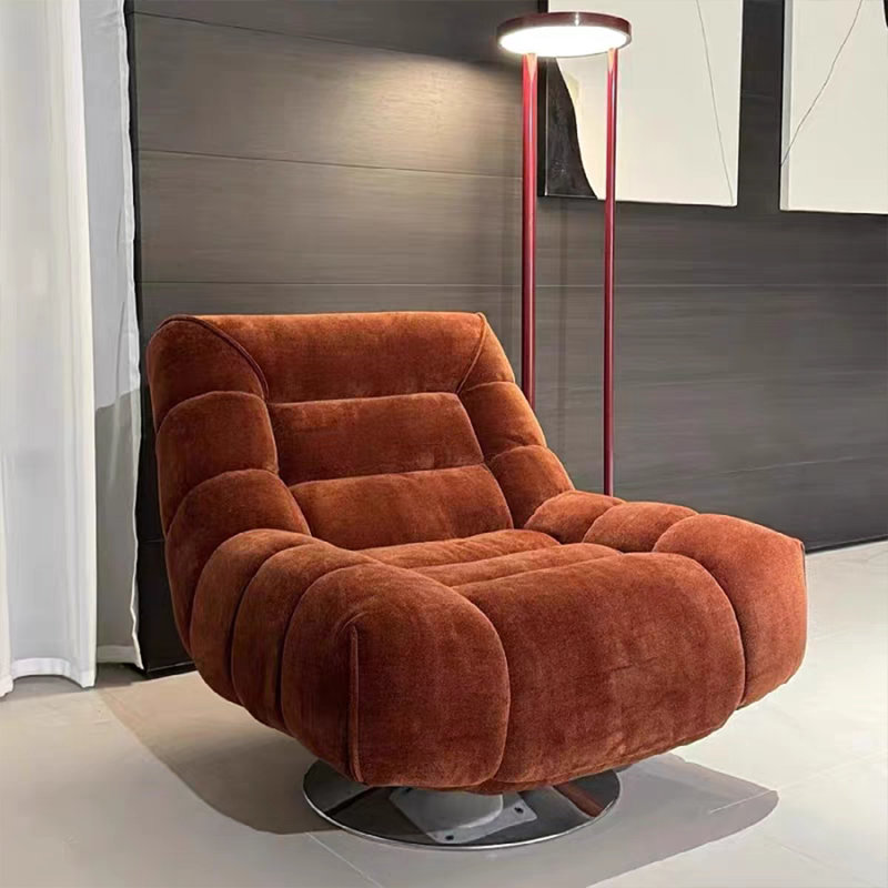 Chaise de luxe en bois massif, Brun-roux