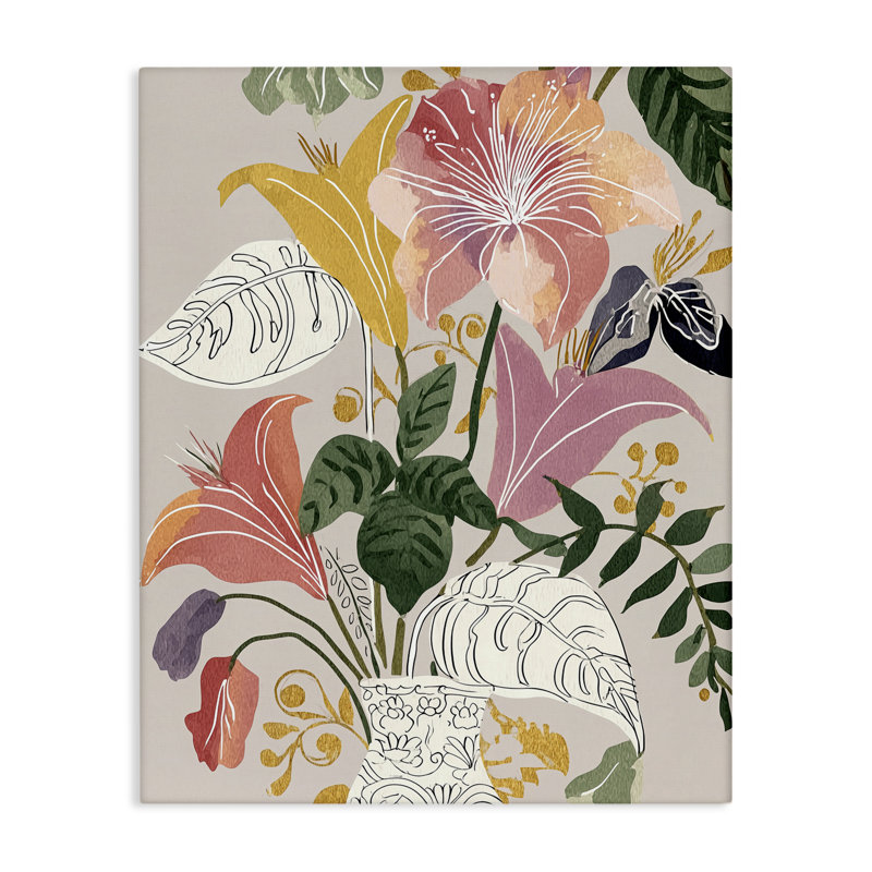 «Playful Flower Bouquet», conception par Annabelle Hall, H 20 po x l 16 po