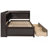 L-shaped Bookcases Bed with Power Outlets,USB Charging Ports,Two Drawers-488484227-488484225