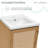 Classe 18" Freestanding Bathroom Vanity in Golden Oak with Sink Top-1379696162-1373817109