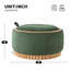 Table basse ronde avec repose-pieds-740005628