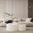Vertical Stripe Design Nesting Coffee Table Set for Living Room, Bedroom-5508842-49492316