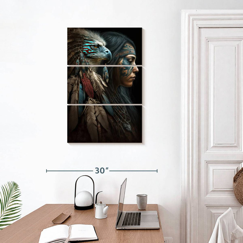 Lelar Eagle Spirit, 32" H x 20" W