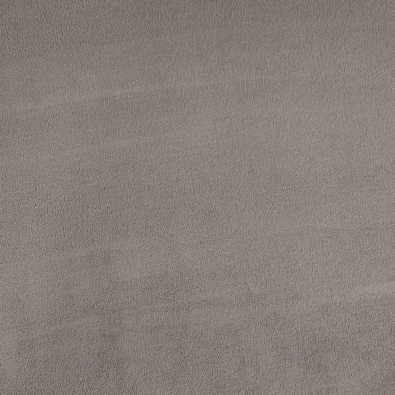 Repose-pieds capitonné standard Ciabattoni, 100 % polyester gris
