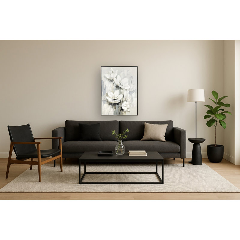 «Whispering Blooms I», art mural encadré - 30 po x 39 po
